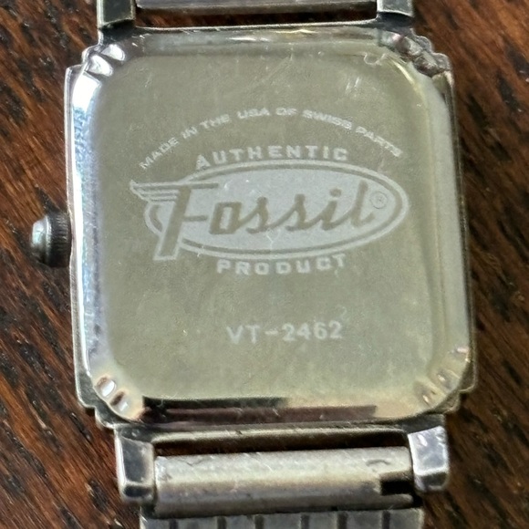 Fossil Vintage Square Art Deco Style Watch - Picture 9 of 16